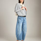 LOVEFINN-Off Shoulder Dolman Tunic-Grey