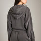 LOVEFINN-Scuba Zip Hoodie-Black