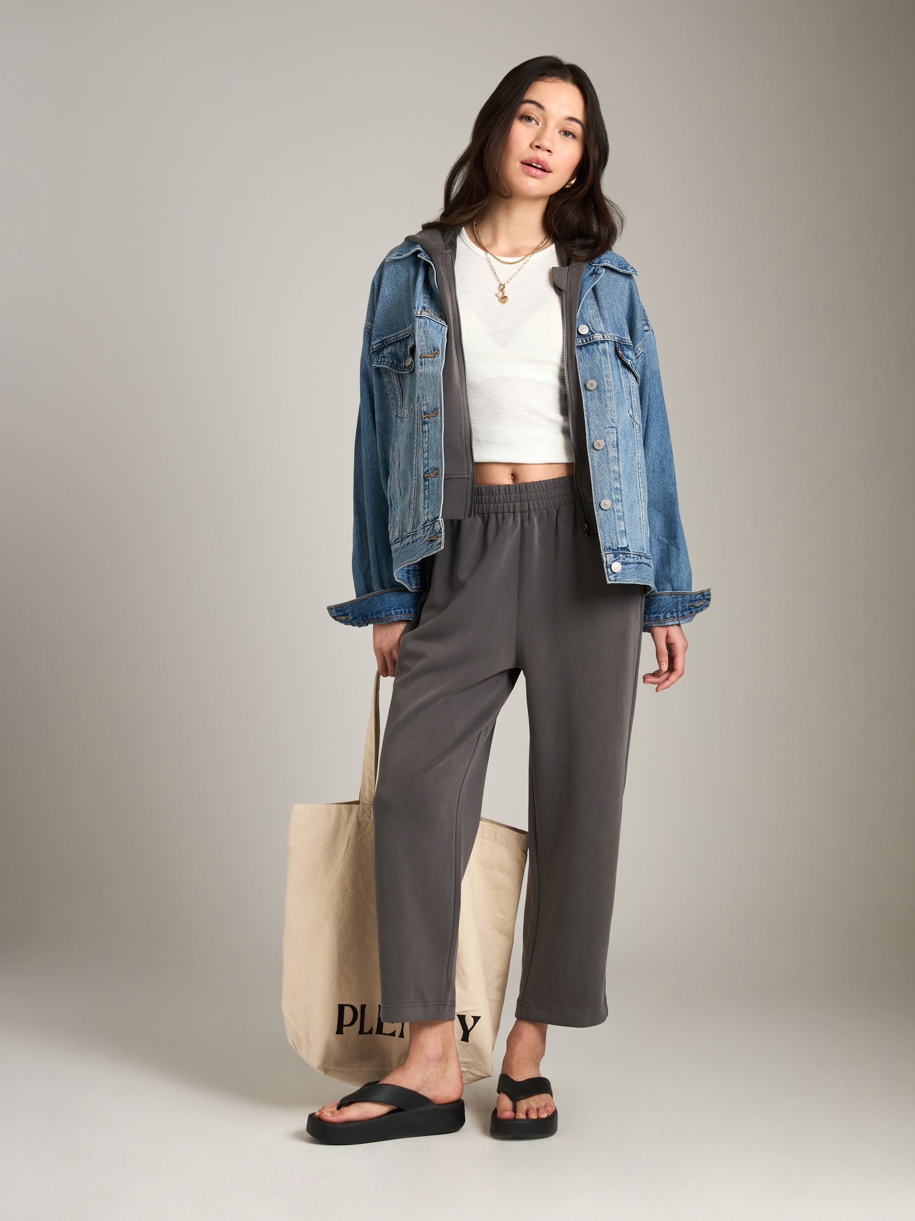 LOVEFINN-Scuba Pant-Dark Charcoal