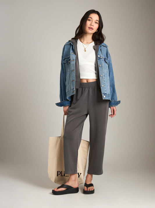 LOVEFINN-Scuba Pant-Dark Charcoal