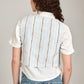 LOVEFINN-Floral Crop Top-Light Blue