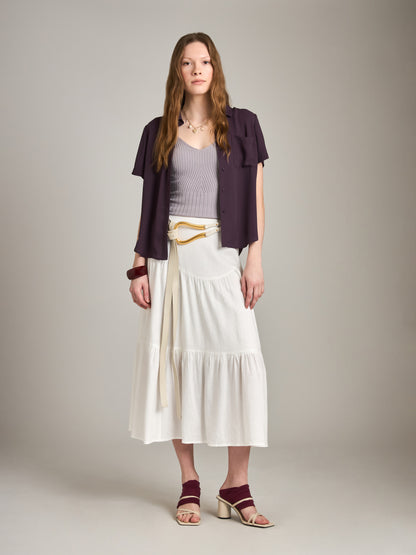 MONK & LOU - Amica Knit Tank - Warm Taupe
