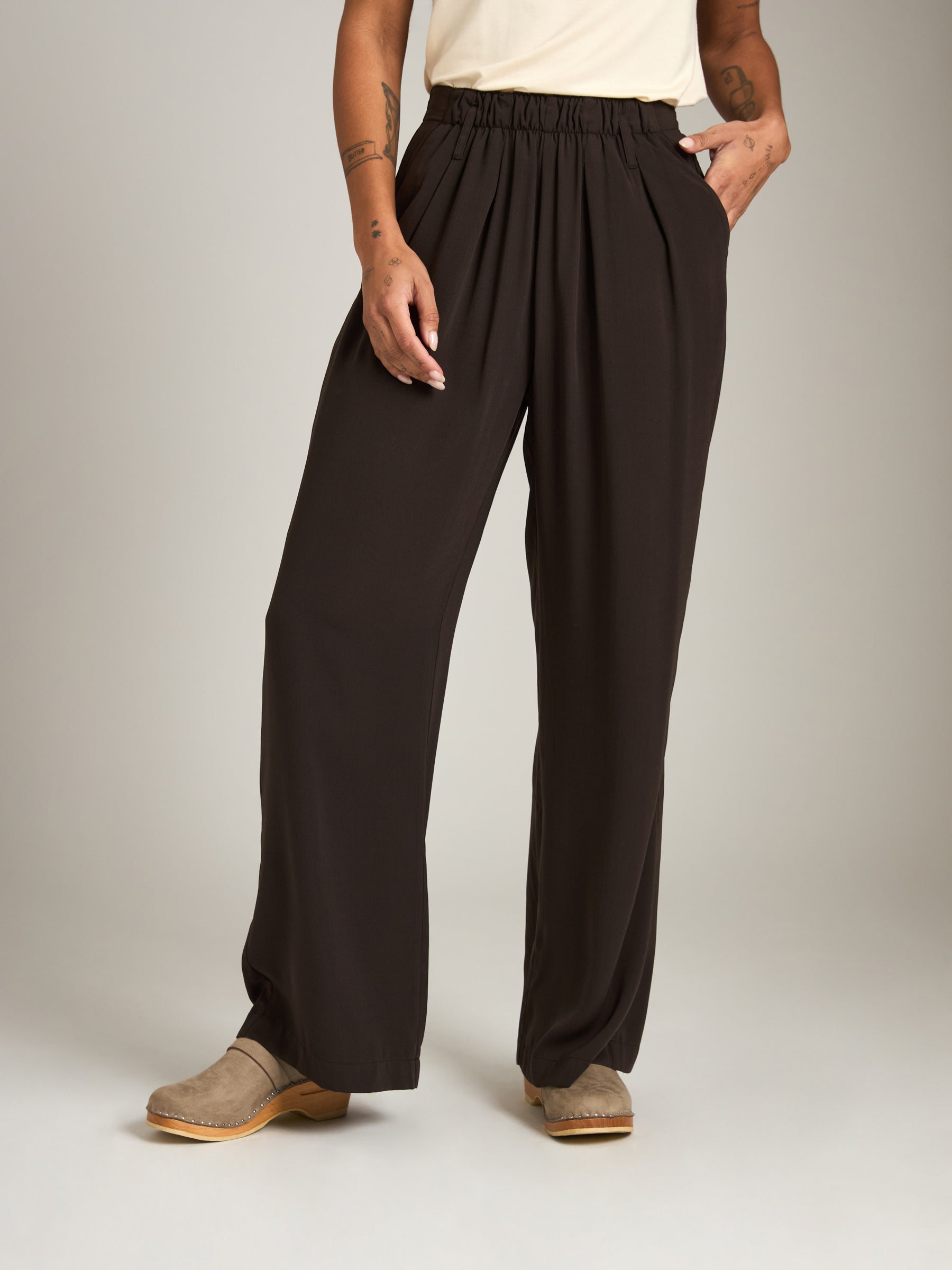 MONK & LOU - Avril Wide Leg Pants