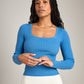 MONK & LOU - Bliss Square Neck Top - 
