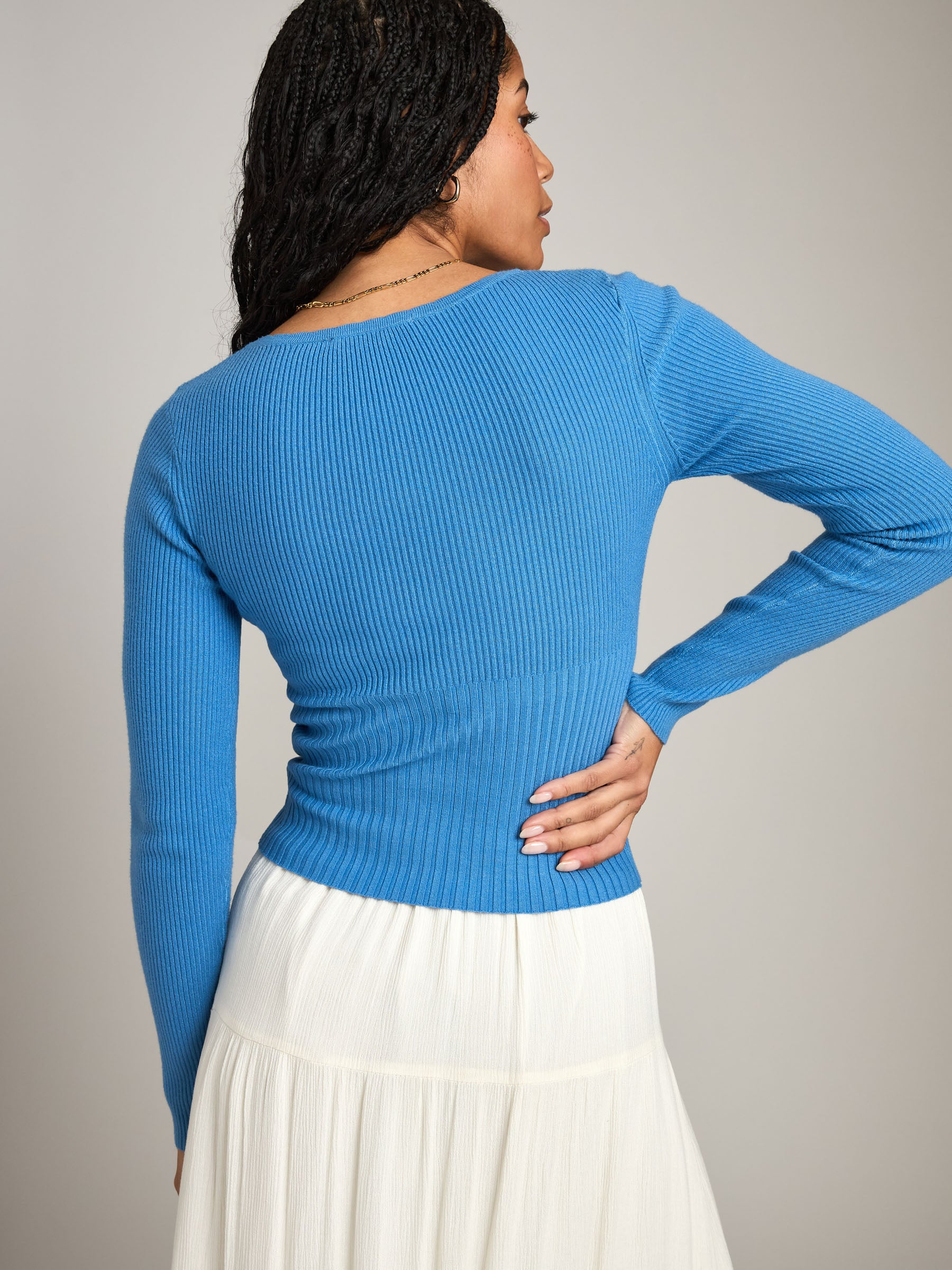 MONK & LOU - Bliss Square Neck Top - 