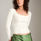 MONK & LOU - Bliss Square Neck Top - 
