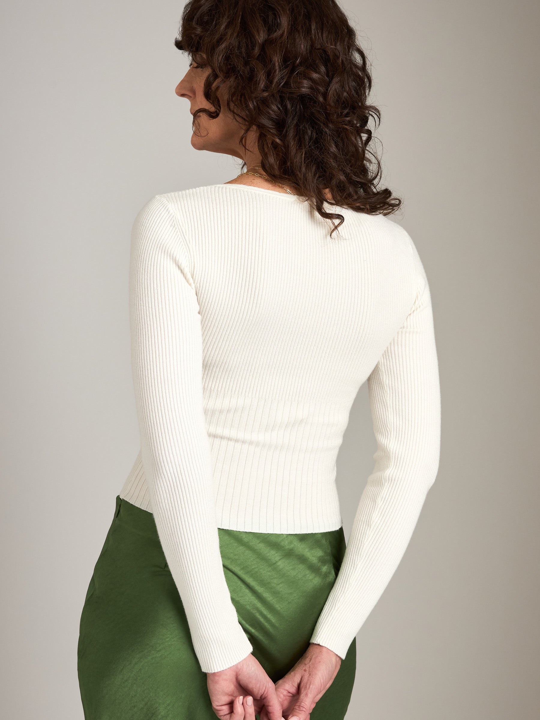 MONK & LOU - Bliss Square Neck Top - 