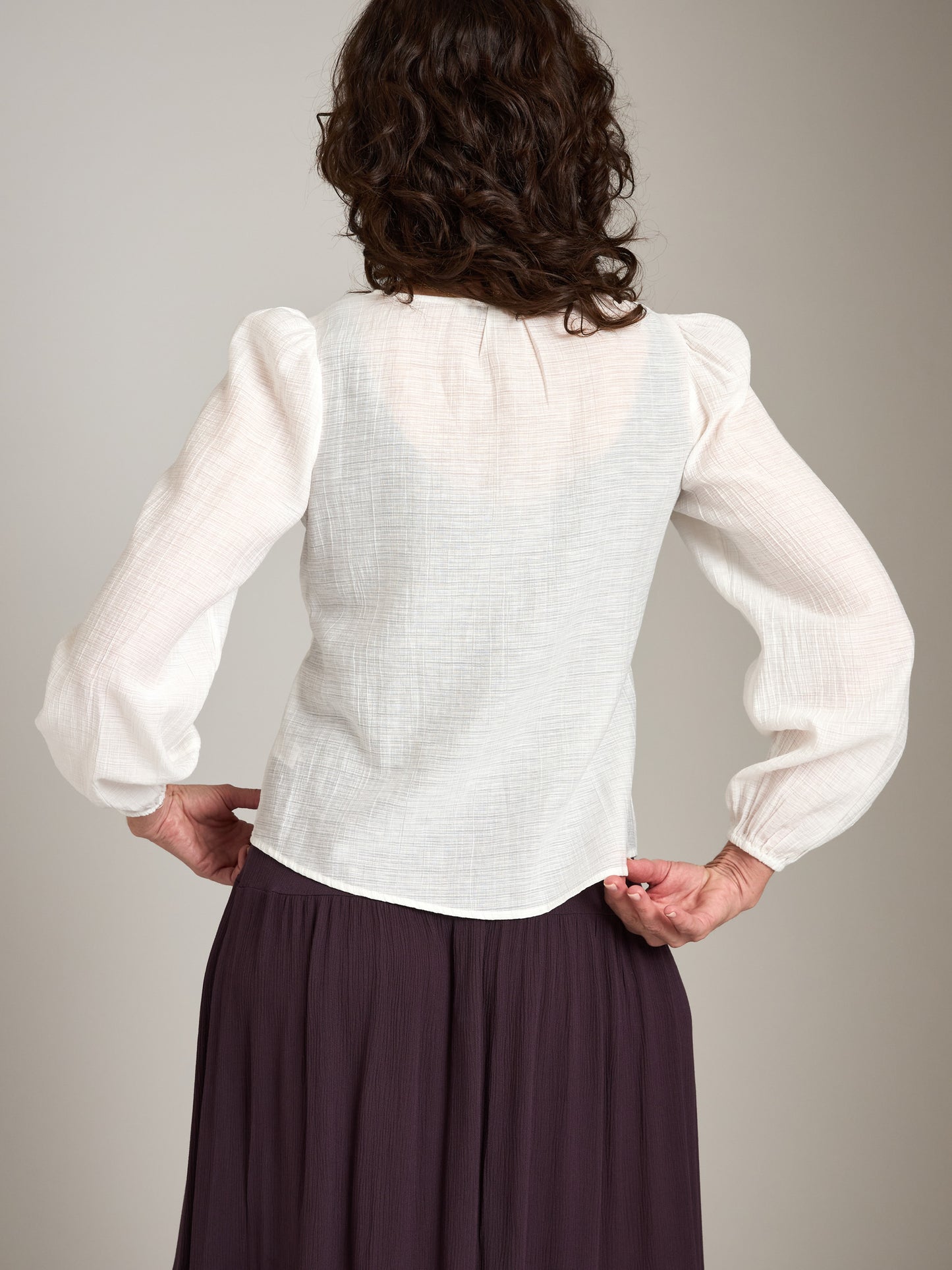 Chelsea Poet Peplum Blouse