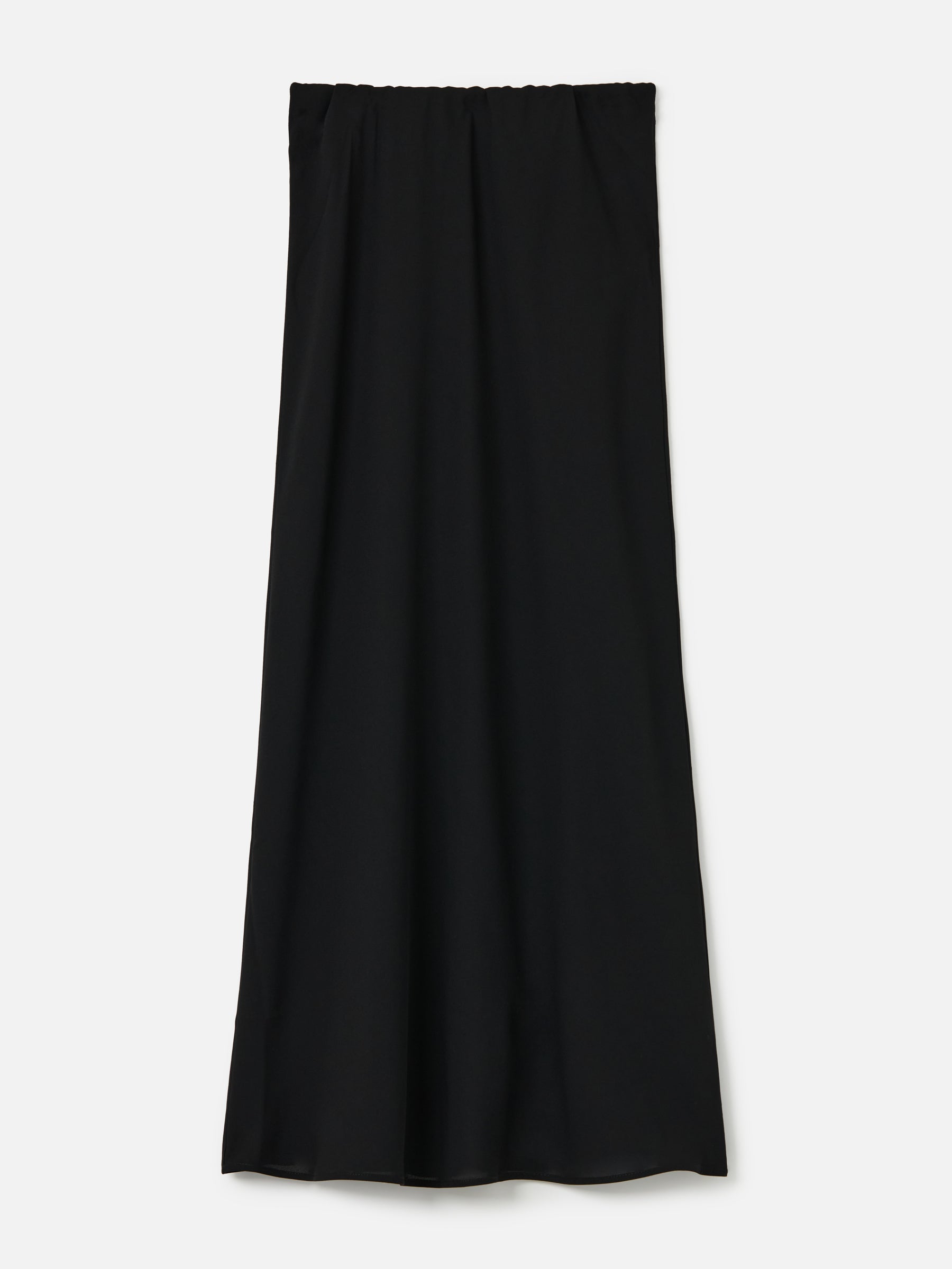 MONK & LOU-Darci Bias Midi Skirt-Black