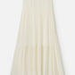 MONK & LOU-Drew Pleated Boho Skirt-White