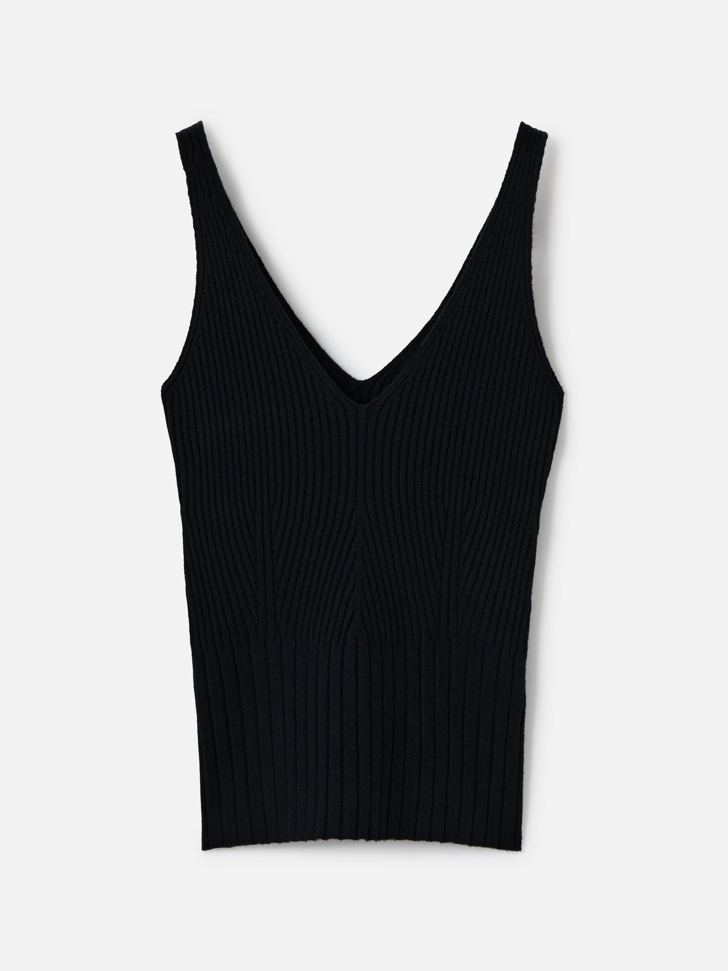 MONK & LOU-Amica Knit Tank-Black