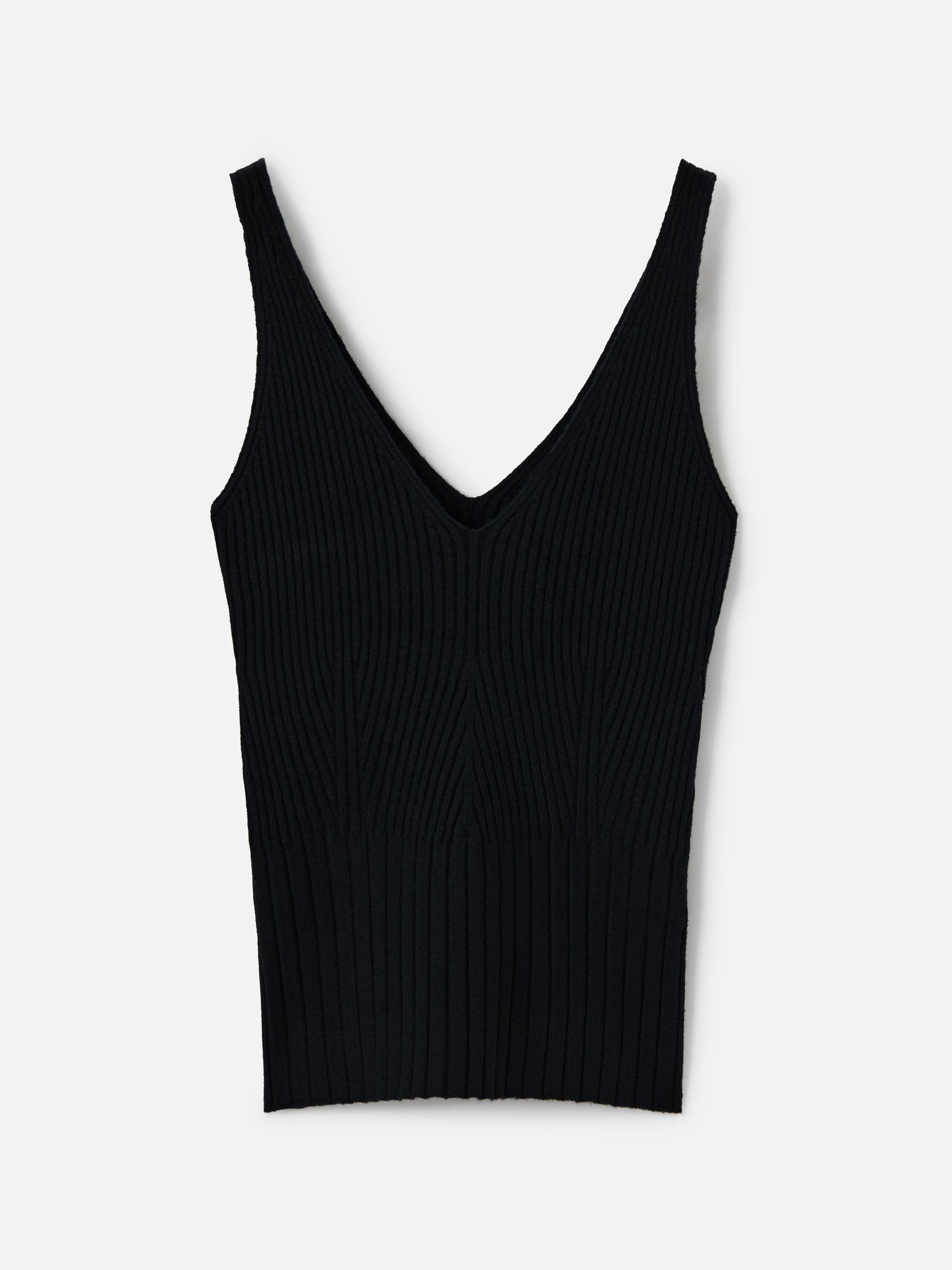MONK & LOU-Amica Knit Tank-Black