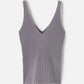 MONK & LOU-Amica Knit Tank-Red Cherry