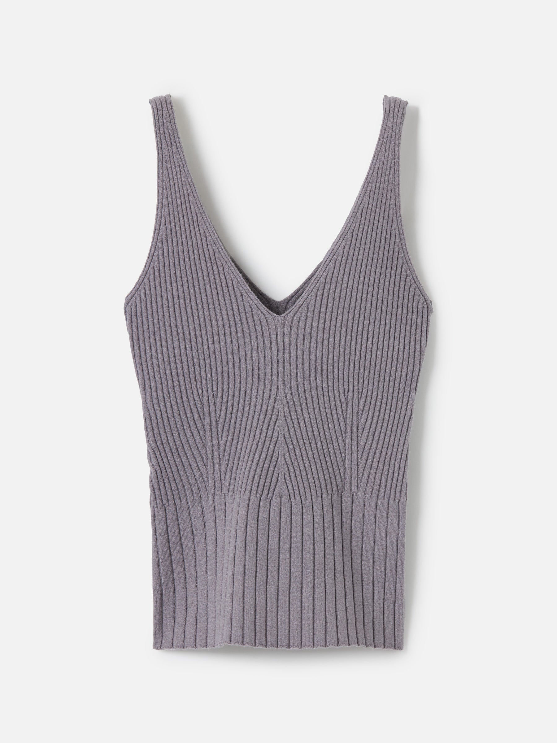 MONK & LOU-Amica Knit Tank-Red Cherry