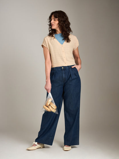 Iman Wide Leg Trousers