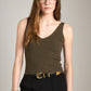 MONK & LOU-Jasmine Knit Tank-Blueberry