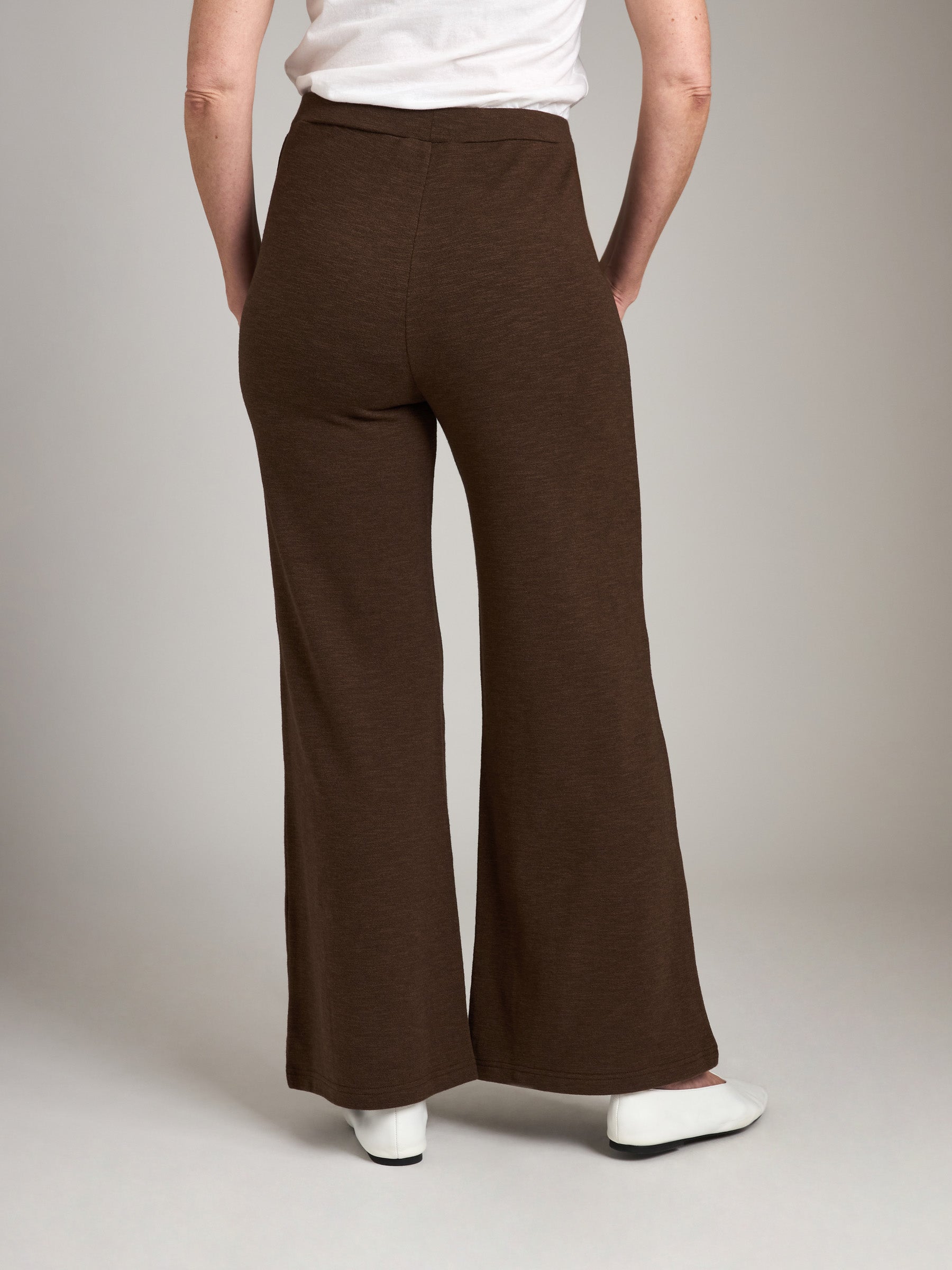 MONK & LOU-Lou Palazzo Pant-Black