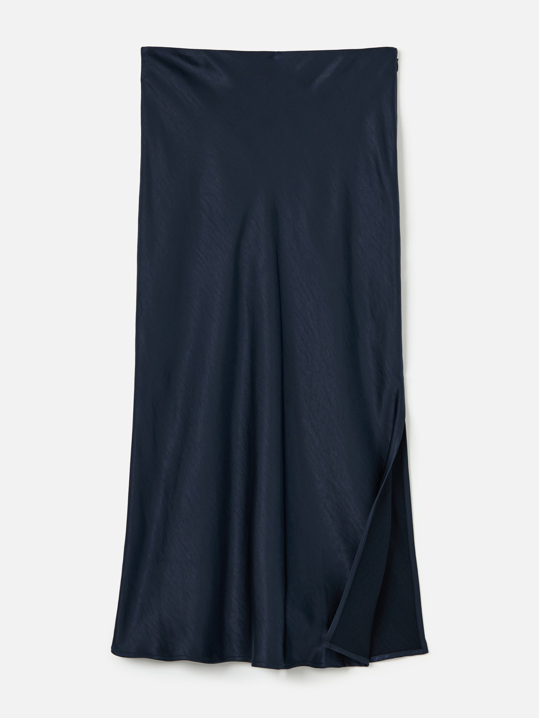 MONK & LOU-Nicola Bias Skirt-Dark Navy