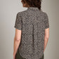 MONK & LOU-Karla Print Relaxed Pocket Blouse-Leopard