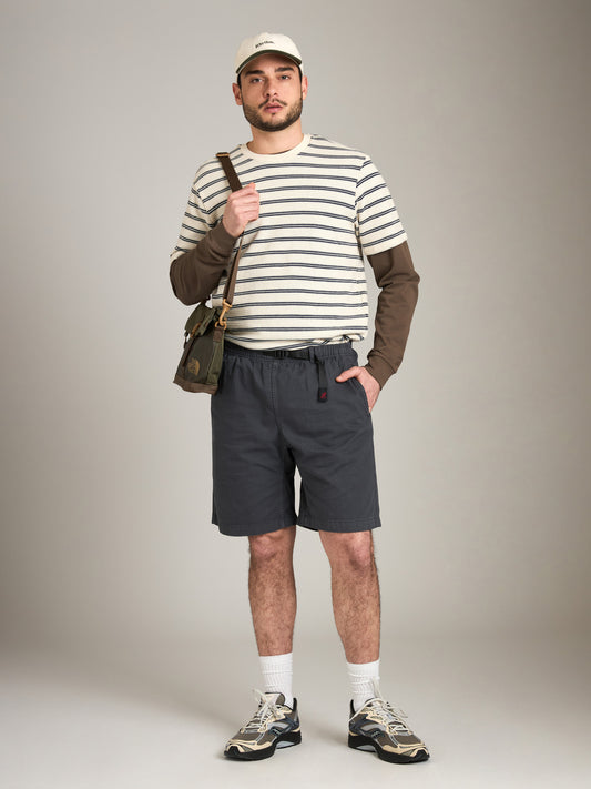 Ian Stripe Knit Tee