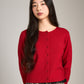 PGD - Ace Crop Button Cardigan - 