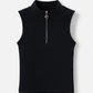 Kelis Zip High Neck Tank