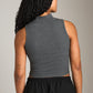 Kelis Zip High Neck Tank
