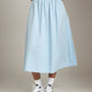 PROPAGANDA-Coral A-Line Skirt-Olive