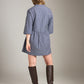 PROPAGANDA-Cosette Shirt Tunic-Sky Blue
