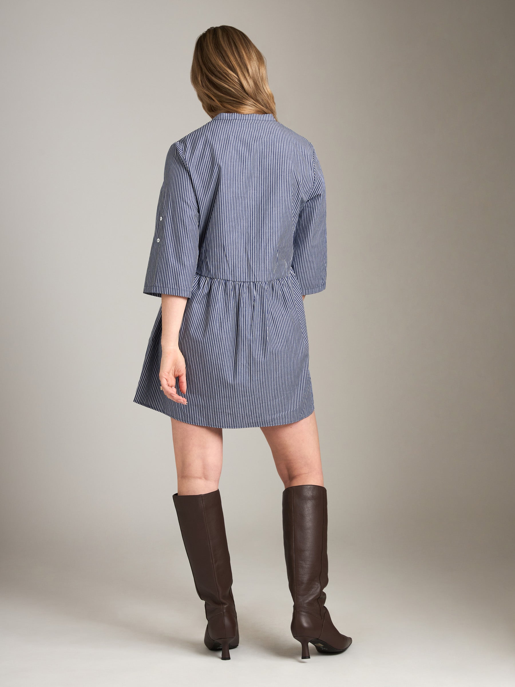 PROPAGANDA-Cosette Shirt Tunic-Sky Blue