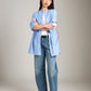 PROPAGANDA-Cosette Shirt Tunic-Sky Blue