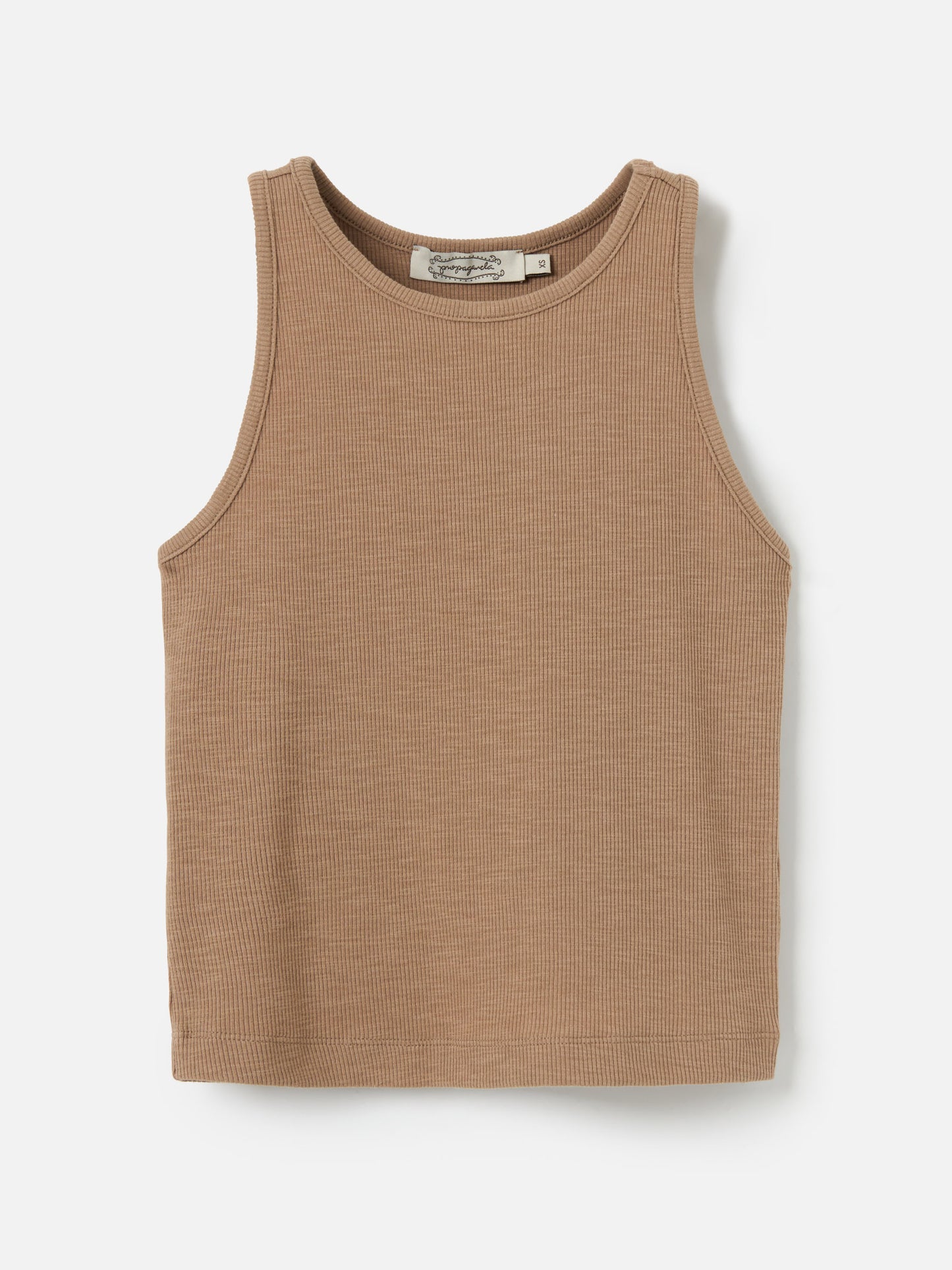 PROPAGANDA-Daisy Racerback Tank-Heather Grey