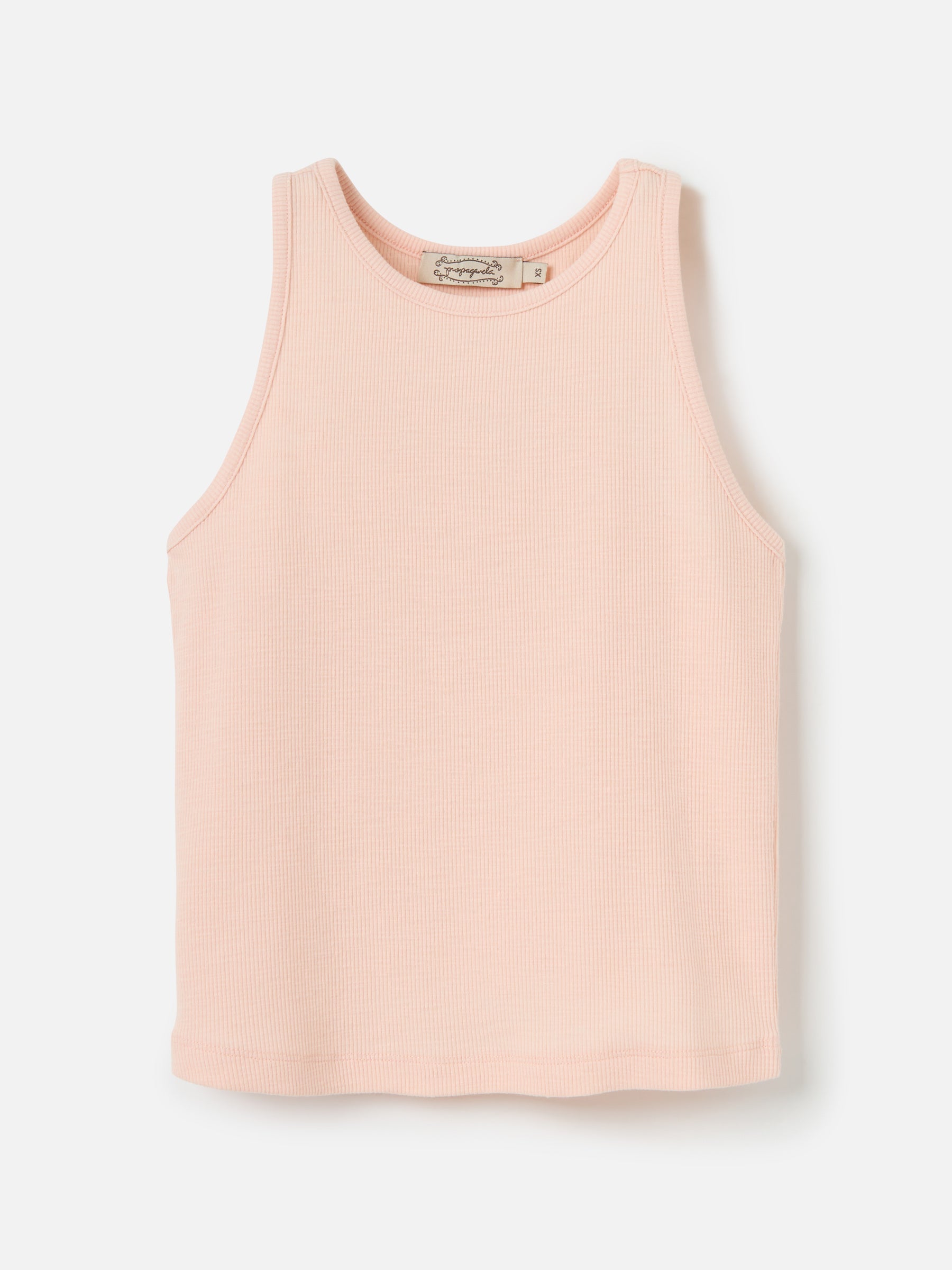 PROPAGANDA-Daisy Racerback Tank-Ballet Pink