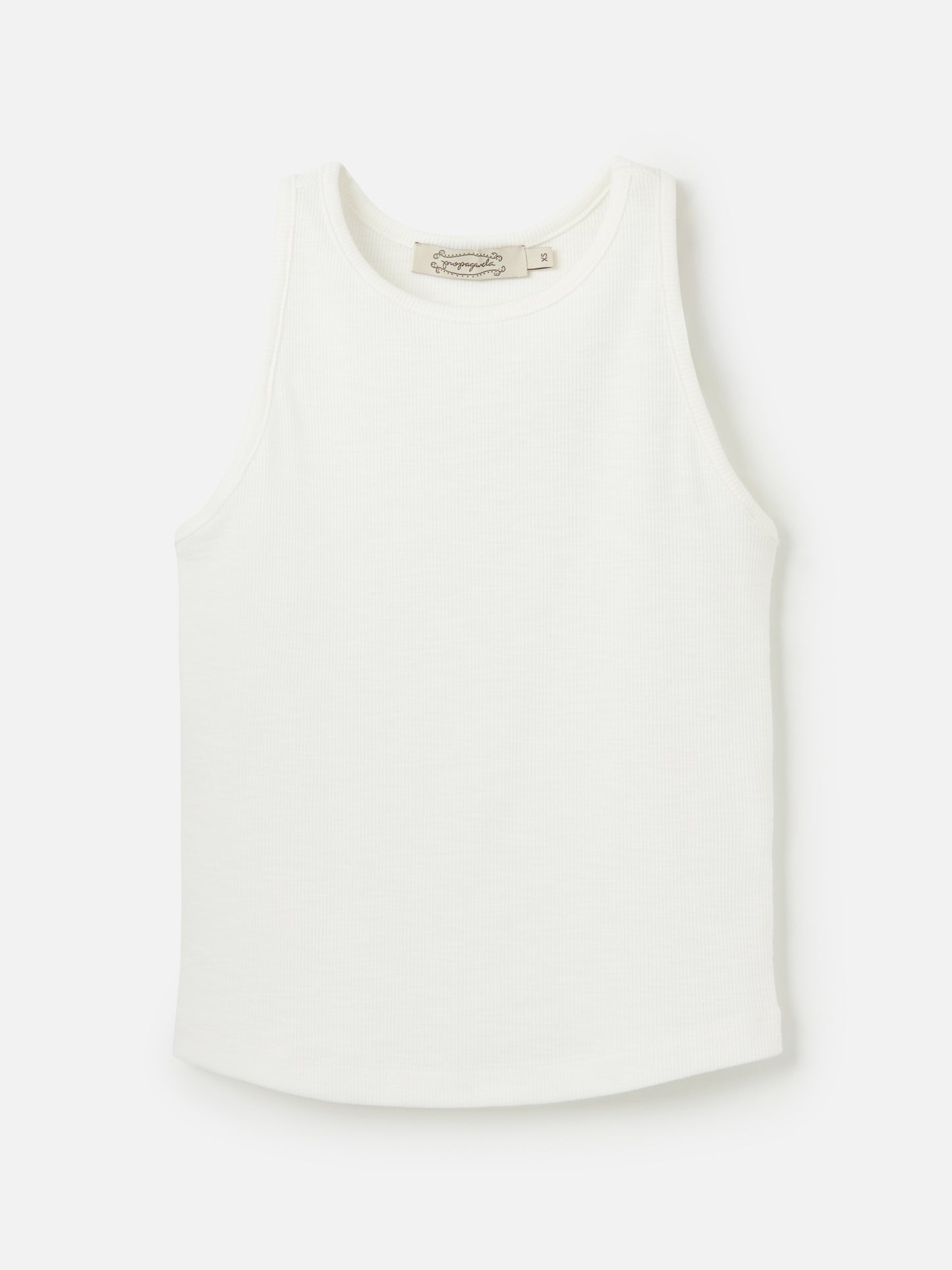 PROPAGANDA-Daisy Racerback Tank-Heather Grey