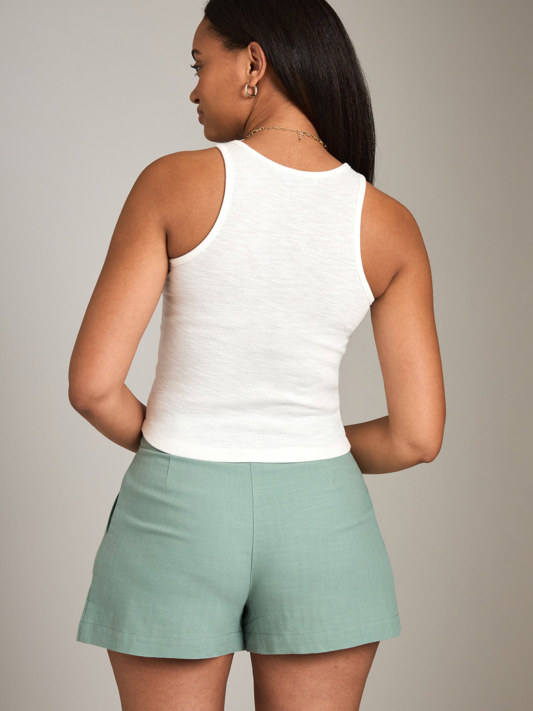 PROPAGANDA-Daisy Racerback Tank-Heather Grey