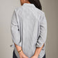 PROPAGANDA-Emilee Seersucker Relaxed Shirt-Black Stripe