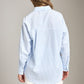 PROPAGANDA-Emilee Seersucker Relaxed Shirt-Black Stripe