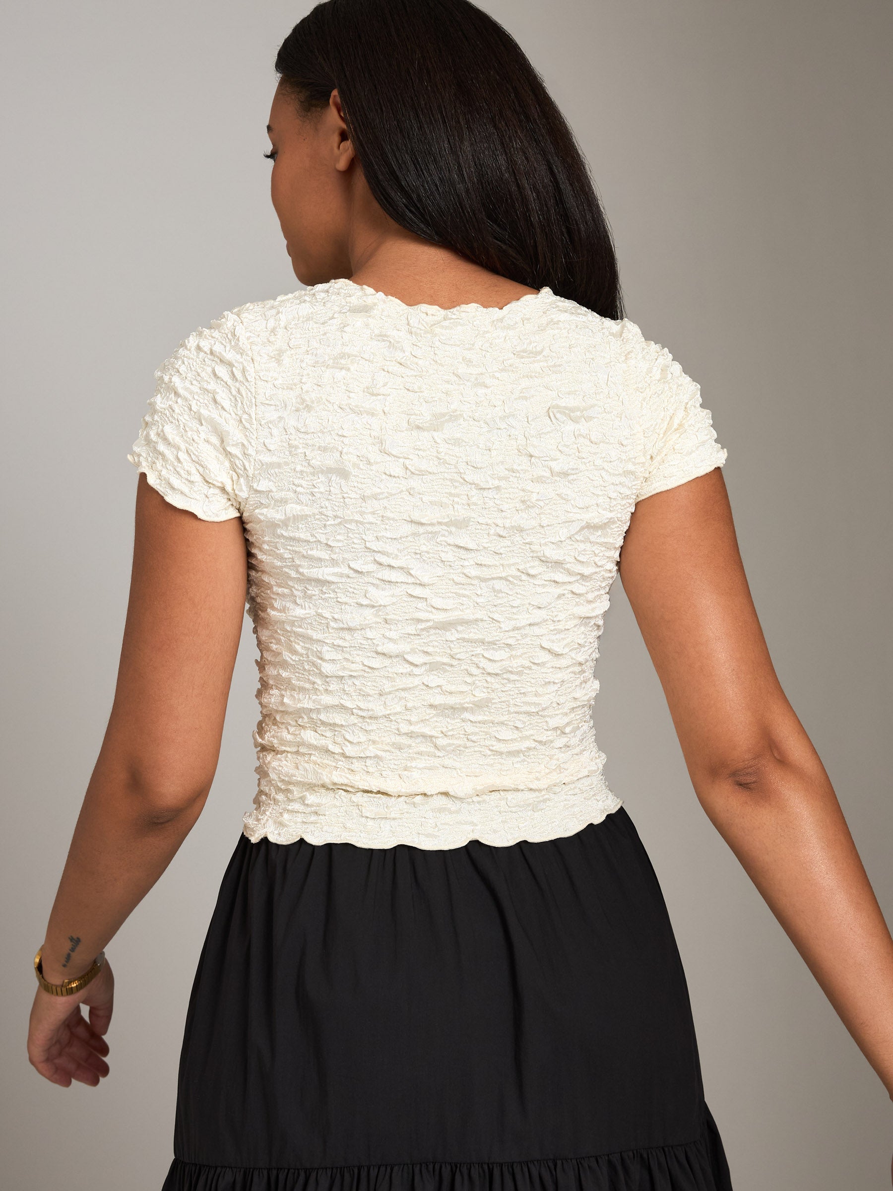 PROPAGANDA-Gilly Top-Creamy White