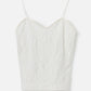 PROPAGANDA-Maggie Sweetheart Cami-Optic White
