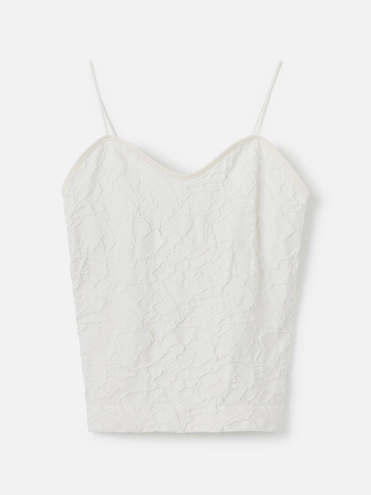 PROPAGANDA-Maggie Sweetheart Cami-Optic White