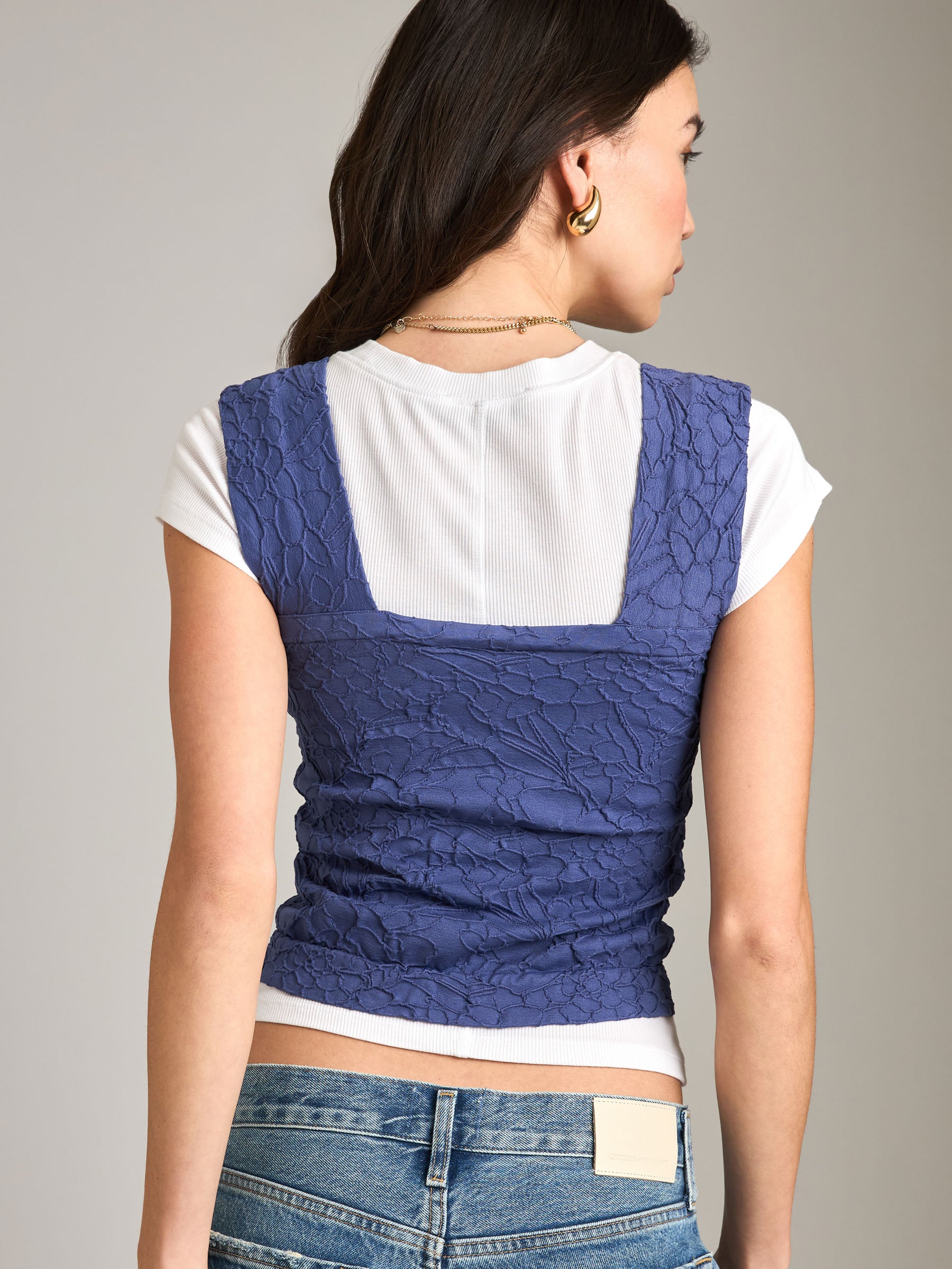 PROPAGANDA - Kaylin Square Neck Top