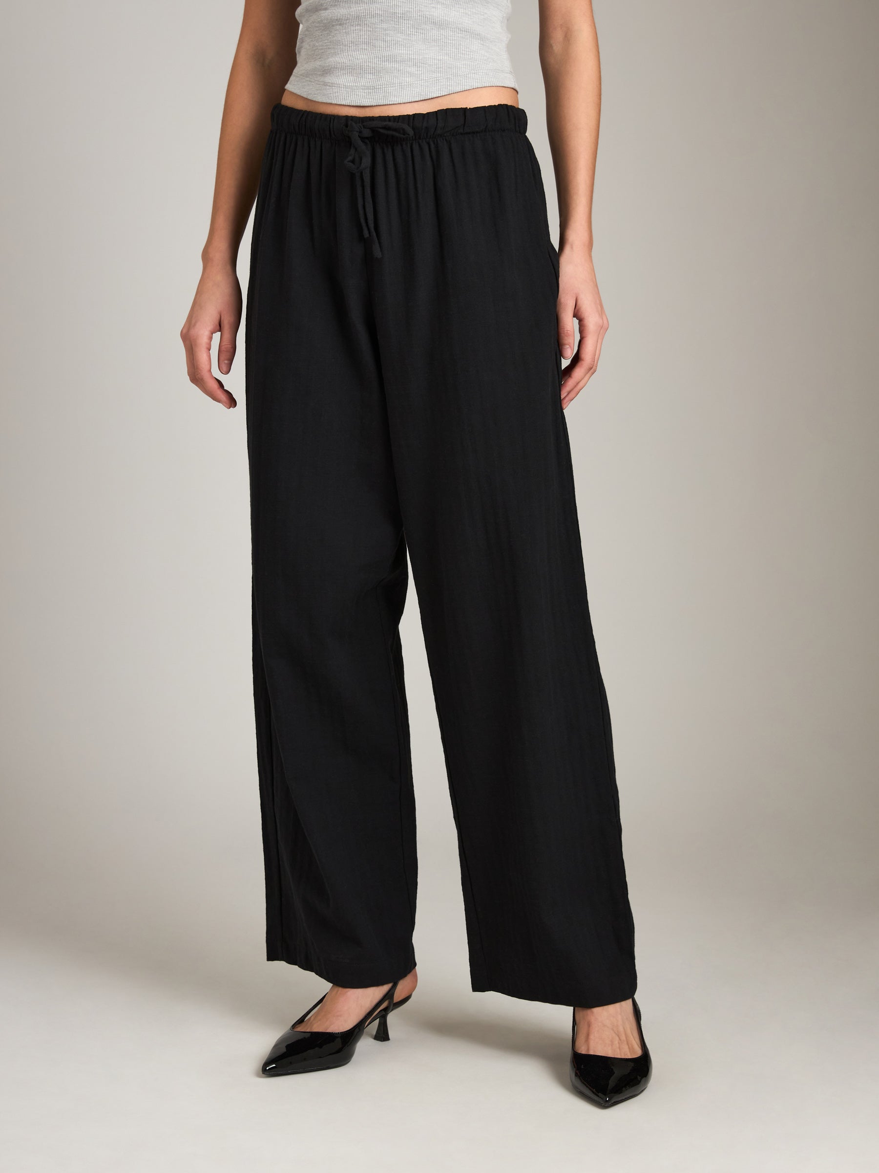 PROPAGANDA-Madison Wide Pants-Cream