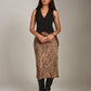 PROPAGANDA-Nikki Printed Bias Skirt-Leopard Print