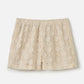 PROPAGANDA-Margi Lace Shorts-Beige