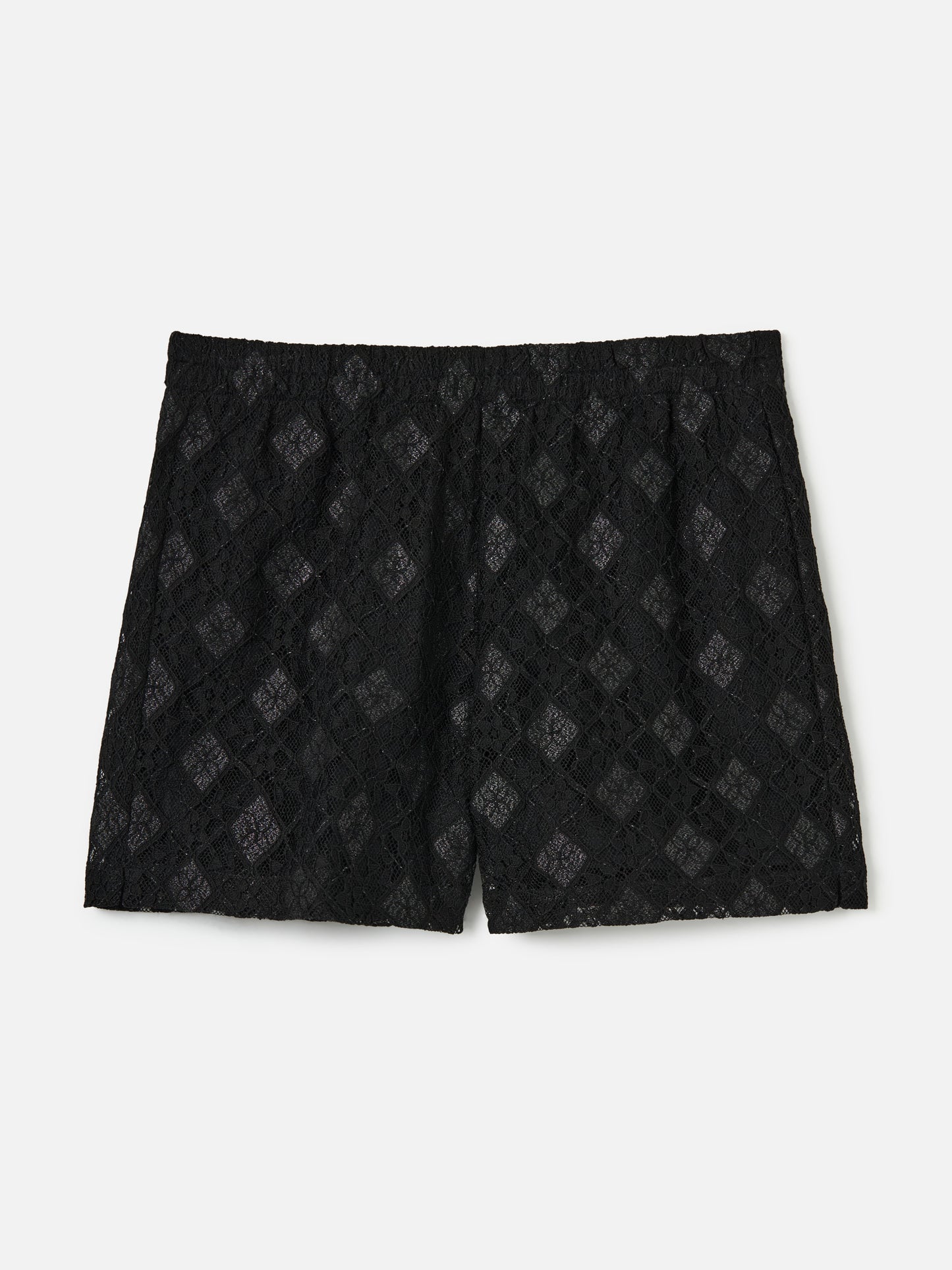 PROPAGANDA-Margi Lace Shorts-Black