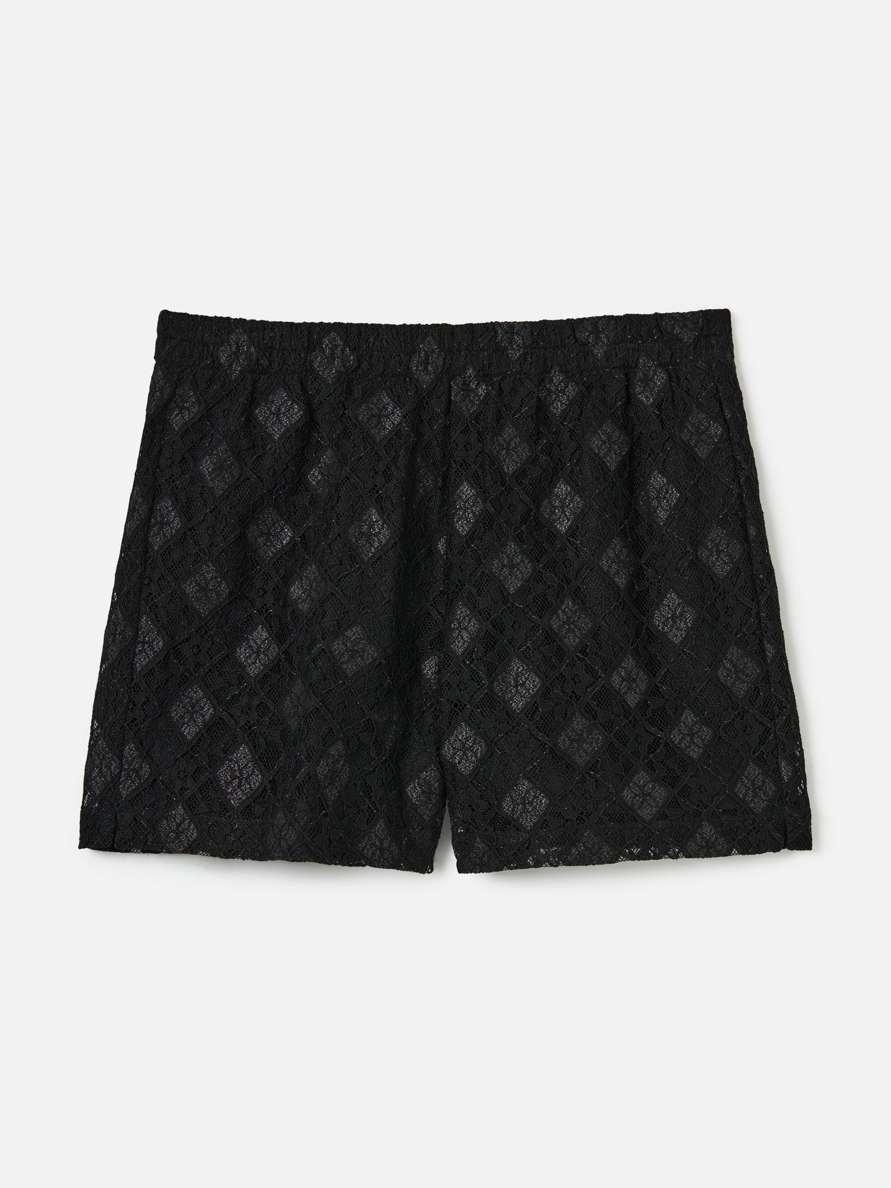 PROPAGANDA-Margi Lace Shorts-Black
