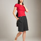 PROPAGANDA-Rhys Puff Sleeve Tee-Red