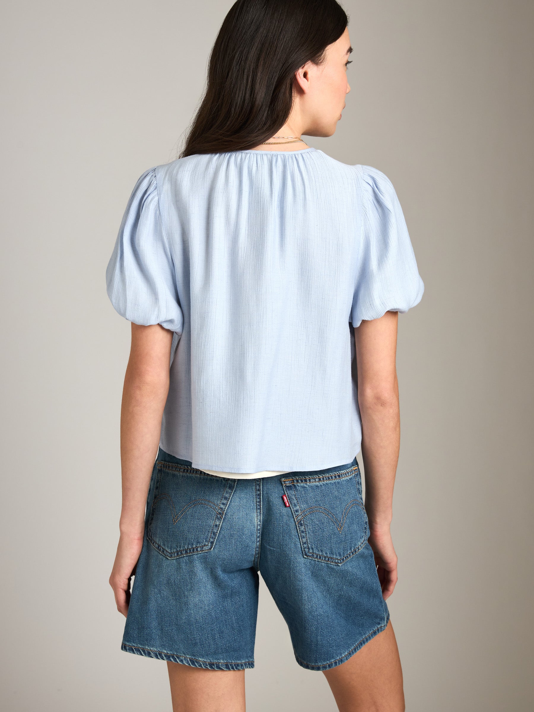 PROPAGANDA-Savita Bubble Blouse-Ivory