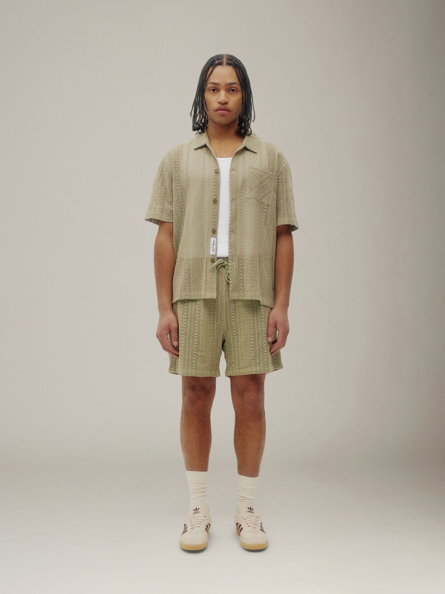 KUWALLA - Crochet Box Shirt - 
