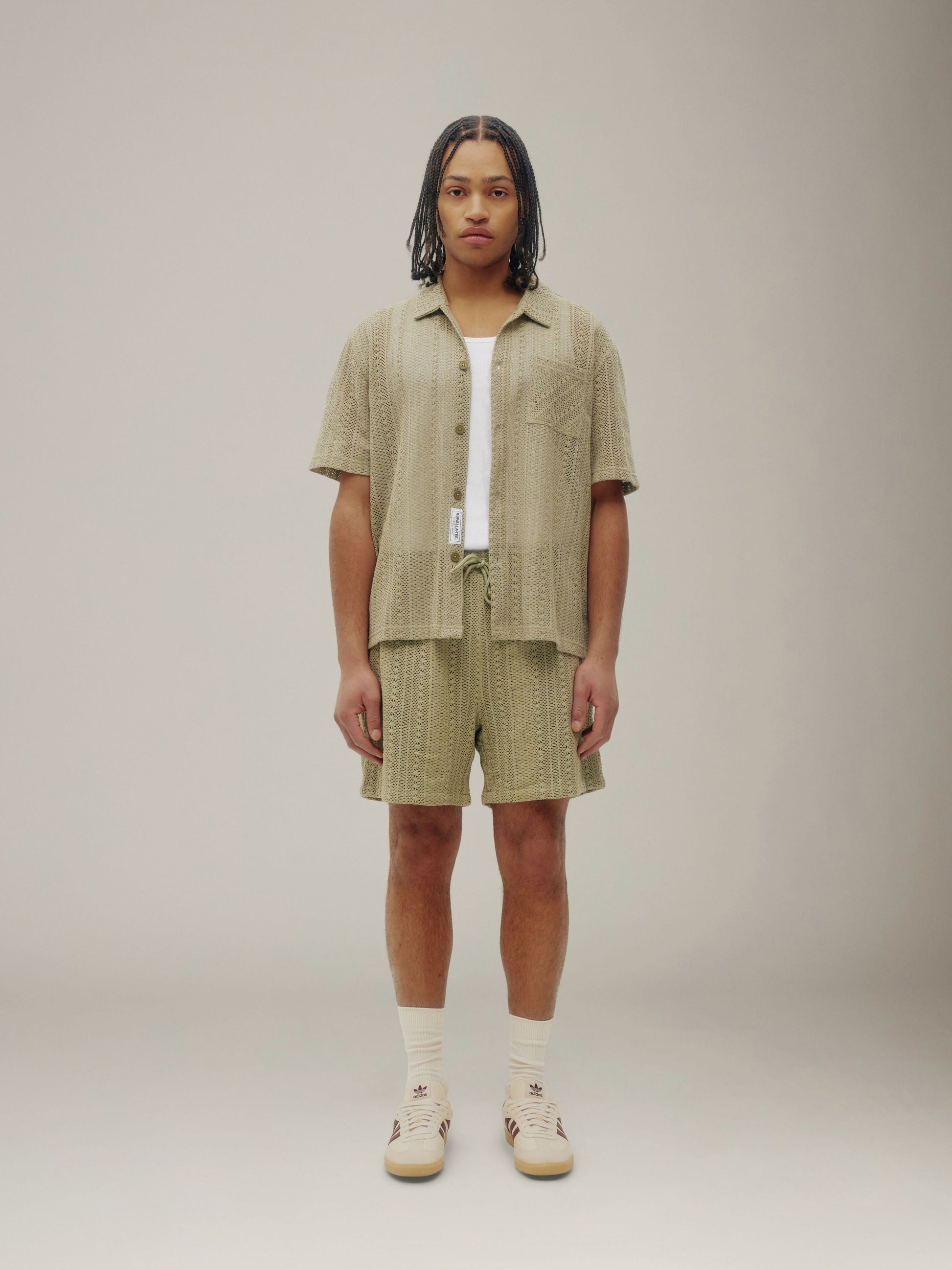 KUWALLA - Crochet Box Shirt - 
